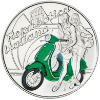 Italia - 5 Euro 2019 - Eccellenze Italiane - Vespa - Verde - N# 341418 	UC# 215 - Italie