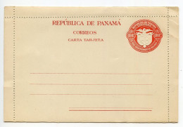 Panama 1920's Mint Letter Card / Carta Tarjeta - 2c. Coat Of Arms - Panama