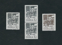 SVEZIA 1960 - Centenario Della Nascita Del Pittore Anders Zom - MNH - UN/Yv 446/7 - Mi 455/56C - Unused Stamps