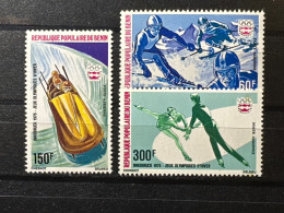 Bénin MNH Lot Innsbruck 1976 - Invierno 1976: Innsbruck