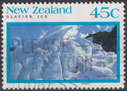 1992 Neuseeland ° Mi:NZ 1230, Sn:NZ 1104, Yt:NZ 1174, Glacier Ice - Usati
