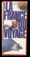 Carte : La France Du Voyage - Resinter 1986/1987 - Format 22 X 9,5 Cm - 16 Pages - Cartes Routières