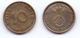 Germany 10 Reichspfennig 1939 B - 10 Reichspfennig