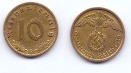 Germany 10 Reichspfennig 1939 D - 10 Reichspfennig