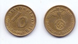 Germany 10 Reichspfennig 1939 F - 10 Reichspfennig