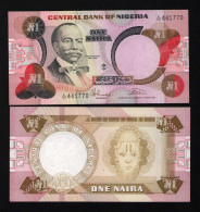 Nigeria 1 Naira Unc - Nigeria