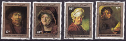 Mauretanien 686 - 689 Gestempelt, Rembrandt Gemälde (Nr.2282) - Rembrandt