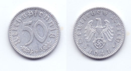 Germany 50 Reichspfennig 1941 F WWII Issue - 50 Reichspfennig