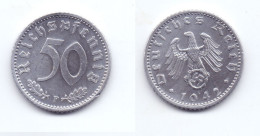 Germany 50 Reichspfennig 1942 F WWII Issue - 50 Reichspfennig