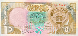 Kuwait 5 Dinars, P-20 (1992) - UNC - RARE - Kuwait