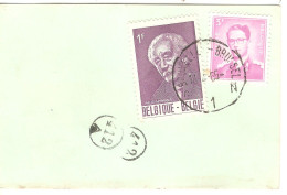 TP 1067 Baudouin Lunettes + TP S/Carte De Membre-Lidmaatschap Sint-Jorisgilde 1965 80 Frs Obl.BXL 1965 - Covers & Documents
