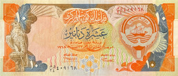 Kuwait 10 Dinars, P-21 (1992) - Very Fine - Koweït