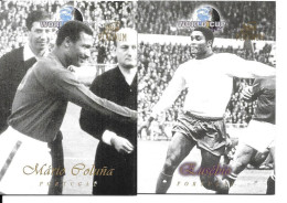 AV79 - TRADING CARD FUTERA PLATINIUM - MARIO COLUNA - EUSEBIO - Trading Cards