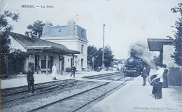 Meriel, La Gare (Seine Et Oise) - Meriel