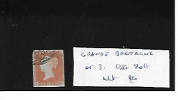 Grande Bretagne N°3 Cote 20 € Net 8 € - Used Stamps