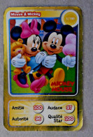Carte Auchan/Disney 2010 - Minnie & Mickey - OR 5/180 - Disney
