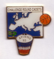AA237 Pin's BASKET CHALLENGE Round CADETS AMIENS SOMME PICARDIE Achat Immédiat Immédiat - Basketbal