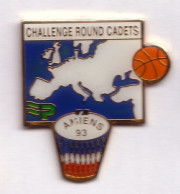 AA237 Pin's BASKET CHALLENGE Round CADETS AMIENS SOMME PICARDIE Achat Immédiat Immédiat - Baloncesto