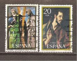 España/Spain-(usado) - Edifil  2666-67  - Yvert  Aéreo 300-01 (o) - Usati