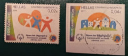 2011 Michel-Nr. 2605+2606 Gestempelt - Used Stamps