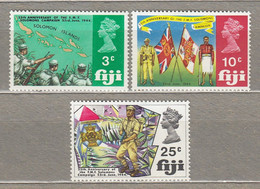 FIJI Solomon Campaign Map Flags 1969 MNH(**) Mi 249-251  #34291 - Fidji (1970-...)