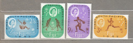 FIJI Sport Pacific Games1963 MNH(**) Mi 171-174  #34293 - Fidji (1970-...)