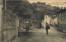 ASTURIAS , CALDAS DE OVIEDO - ALAMEDA , LIBRERIA ESCOLAR    ,  T.P. NO CIRCULADA - Asturias (Oviedo)