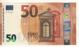 50 EURO   Firma   Draghi     U 019 E5   UD6463635012   /   A  - UNC - 50 Euro