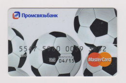 Promsvyazbank RUSSIA - Football Mastercard Expired - Carte Di Credito (scadenza Min. 10 Anni)