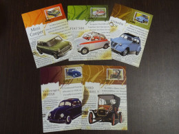 Greece 2005 Legendary Cars Maximum Card Set VF - Cartoline Maximum