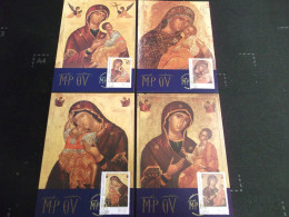 Greece 2005 The Holy Mother Of God Maximum Card Set VF - Maximum Cards & Covers