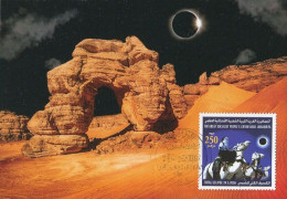 LIBYA 2006 Eclipse Astronomy (maximum-card) #6 - Astronomie