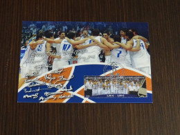 Greece 2006 Mundobasket Silver Medal Maximum Card VF - Maximum Cards & Covers