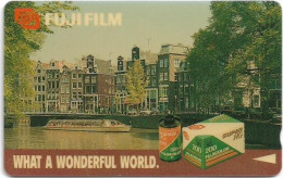 Singapore - Privates Fuji Film - Amsterdam - 1SFUK - 21.058ex, Used - Singapore