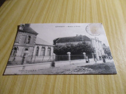 CPA Appoigny (89).Mairie Et Ecole - Carte Animée. - Appoigny