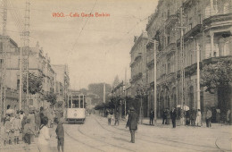 PONTEVEDRA , VIGO - CALLE GARCÍA BARBÓN , ED. J. BUCETA   ,  T.P.  NO CIRCULADA - Pontevedra