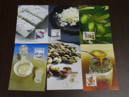 Greece 2008 Traditional Greek Products Maximum Card Set VF - Maximumkaarten