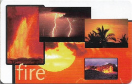 S. Africa - MTN - Elements - Fire, 2001, 15R, 100.000ex, Used - Südafrika