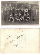 Soignies  CARTE PHOTO   Union Sportive Sonégienne  1935    FOOTBALL - Soignies