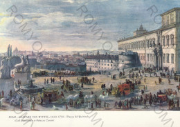 CARTOLINA  ROMA,LAZIO-GALL.NAZIONALE IN PALAZZO CORSINI-GASPARE VAN WITTEL 1653-1736 PIAZZA DEL QUIRINALE-NON VIAGGIATA - Tentoonstellingen