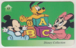 UK - Mickey Minnie & Pluto Babies , Discount Phonecard , 5£, Mint, FAKE - Other & Unclassified