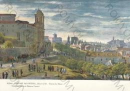 CARTOLINA  ROMA,LAZIO-GALL.NAZIONALE IN PALAZZO CORSINI-GASPARE VAN WITTEL 1653-1736 TRINITA DEI MONTI-NON VIAGGIATA - Ausstellungen