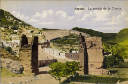 ALMERIA - LA RAMBLA DE LA CHANCA , ED. PAPELERIA SEMPERE , T.P. NO CIRCULADA - Almería