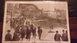 LEYSIN  Prisonniers Francais Tuberculeux En Convalescence à Leysin 1916 - Leysin