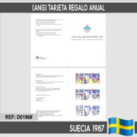 D0196# Suecia 1987 [ANG] Regalo Anual 1987 (N) - Cartas & Documentos