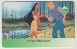 UK - Pocahontas, Discount Phonecard , 10£, Mint, FAKE - Otros & Sin Clasificación