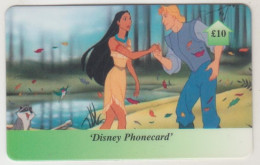 UK - Pocahontas, Discount Phonecard , 10£, Mint, FAKE - Other & Unclassified