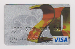 Alfa Bank  RUSSIA  VISA Expired - Cartes De Crédit (expiration Min. 10 Ans)