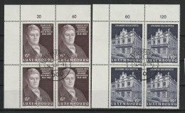 Luxemburg Y/T 1133 / 1134 (0) In Blok Van 4. - Used Stamps