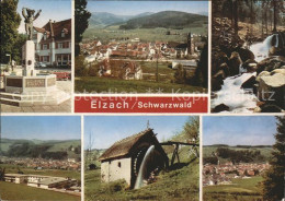 41601097 Elzach Schuttigbrunnen Elzfaelle Wasserfall Neurologisches Sanatorium M - Elzach